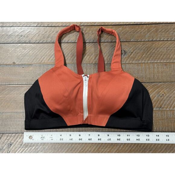 Victoria's Secret Knockout Maximum Support Front-Close Sport Bra Chestnut - 34C - Picture 6 of 6